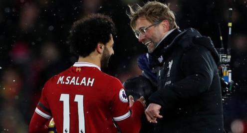 كلوب: صلاح يستحق جائزة أفضل لاعب بالبريميرليج